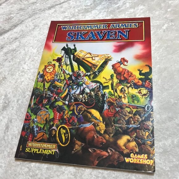 Retro Games Workshop Warhammer Fantasy Armies Skaven Book 1993 Edition GUC 0135 - Picture 2 of 12